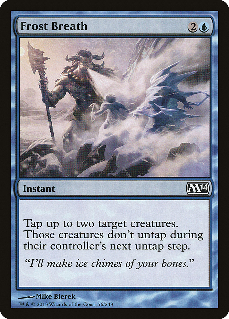 Frost Breath (056) Foil - Magic 2014