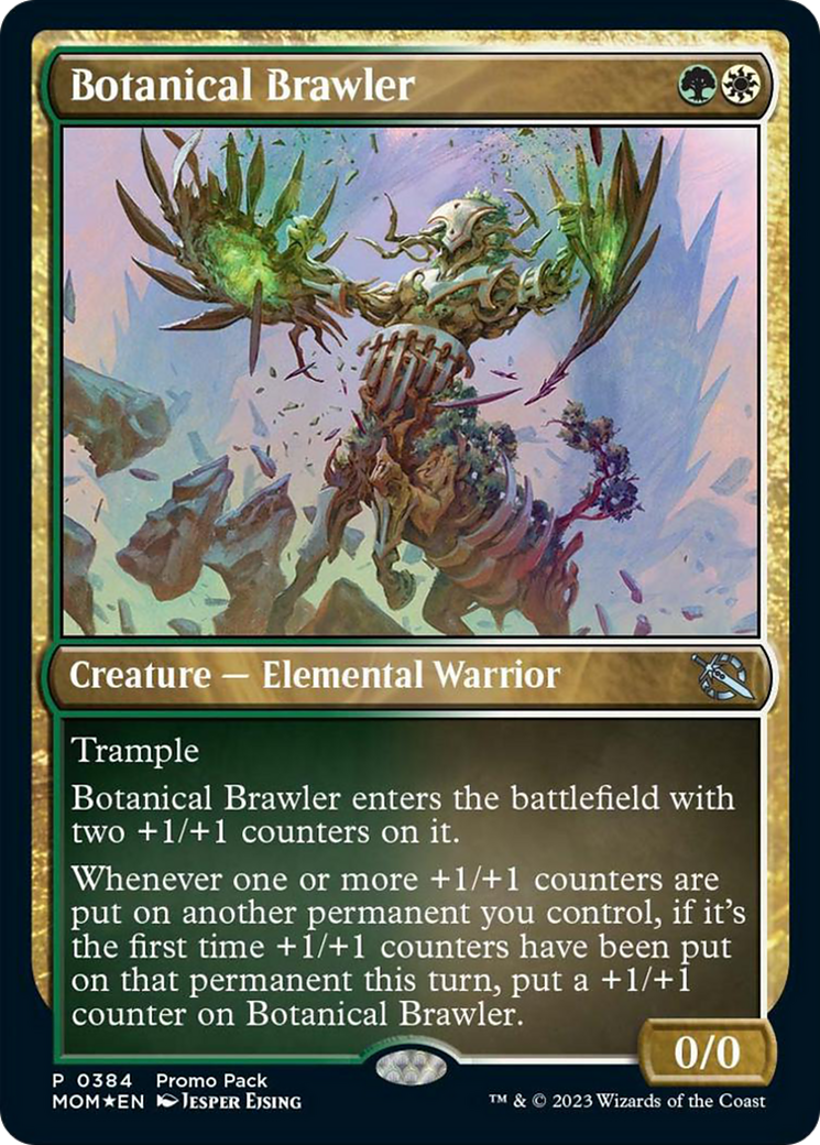 Botanical Brawler (384) Foil - March of the Machine