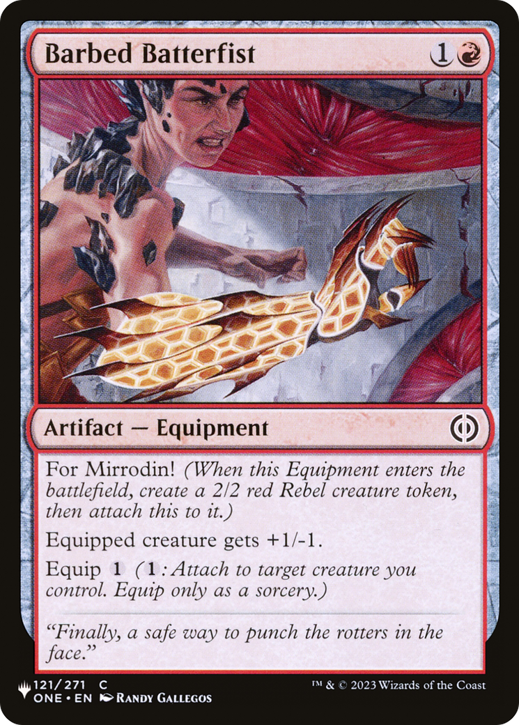 Barbed Batterfist (ONE-121)