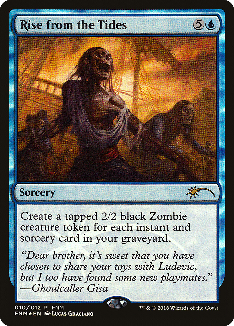 Rise from the Tides (010) Foil - Friday Night Magic 2016