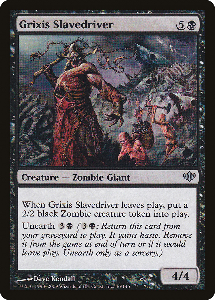 Grixis Slavedriver (046) - Conflux