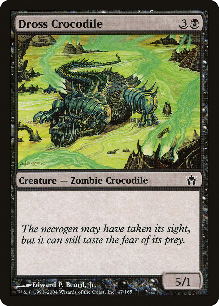 Dross Crocodile (047) Foil - Fifth Dawn