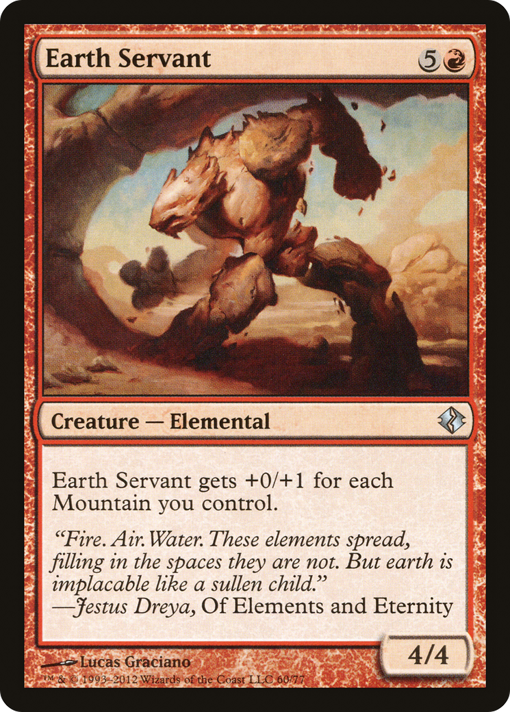 Earth Servant (060) - Duel Decks: Venser vs. Koth