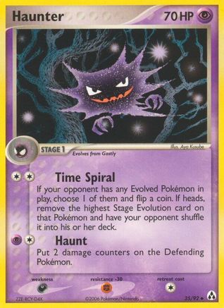 Haunter (35) Reverse Holofoil - Legend Maker