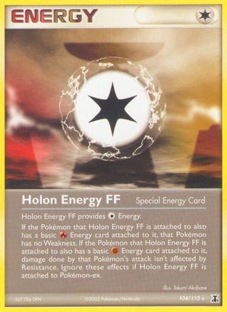 Holon Energy FF (104) Reverse Holofoil - Delta Species