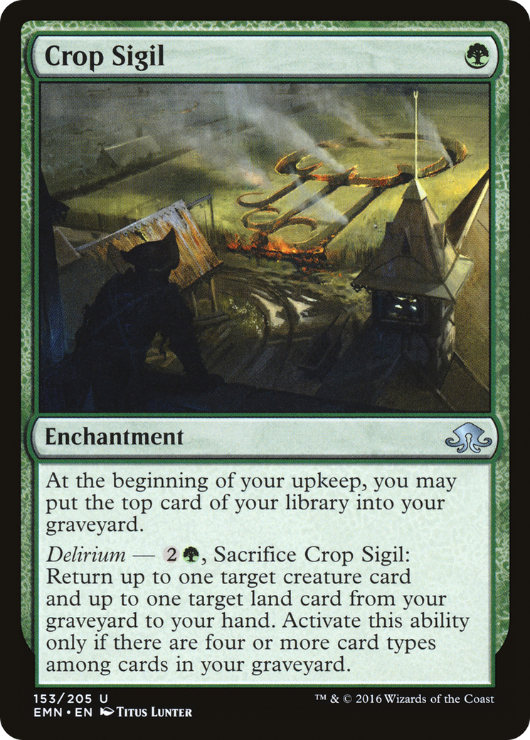 Crop Sigil (153) Foil - Eldritch Moon