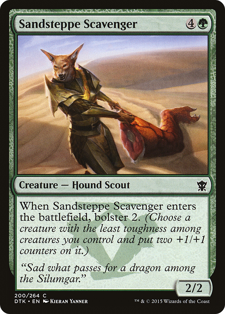 Sandsteppe Scavenger (200) Foil - Dragons of Tarkir