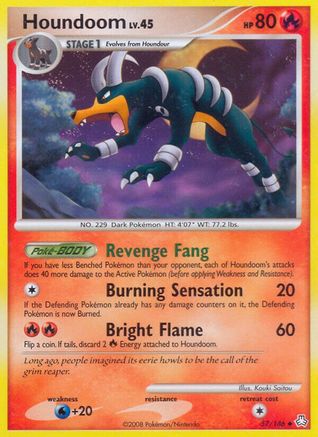 Houndoom (57) Reverse Holofoil - Legends Awakened