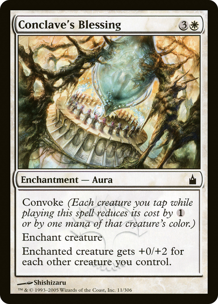 Conclave's Blessing (011) Foil - Ravnica: City of Guilds