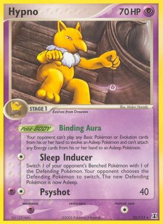 Hypno (23) Reverse Holofoil - Delta Species