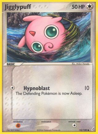 Jigglypuff (53) Reverse Holofoil - Crystal Guardians