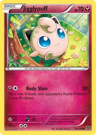 Jigglypuff (88) Reverse Holofoil - XY Base Set