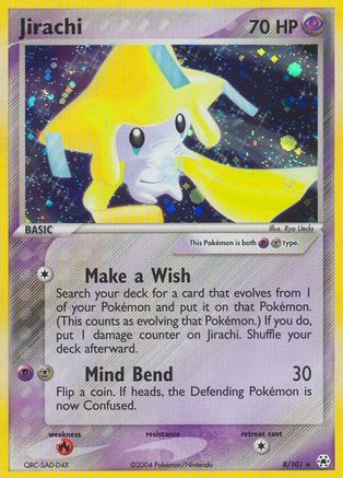 Jirachi (8) Reverse Holofoil - Hidden Legends