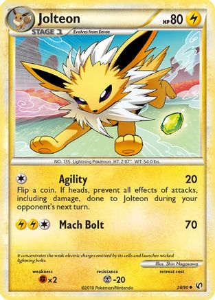 Jolteon (28) Reverse Holofoil - Undaunted