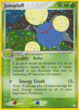 Jumpluff (11) Reverse Holofoil - Team Rocket Returns