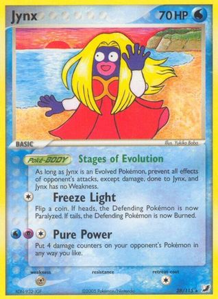Jynx (28) Reverse Holofoil - Unseen Forces