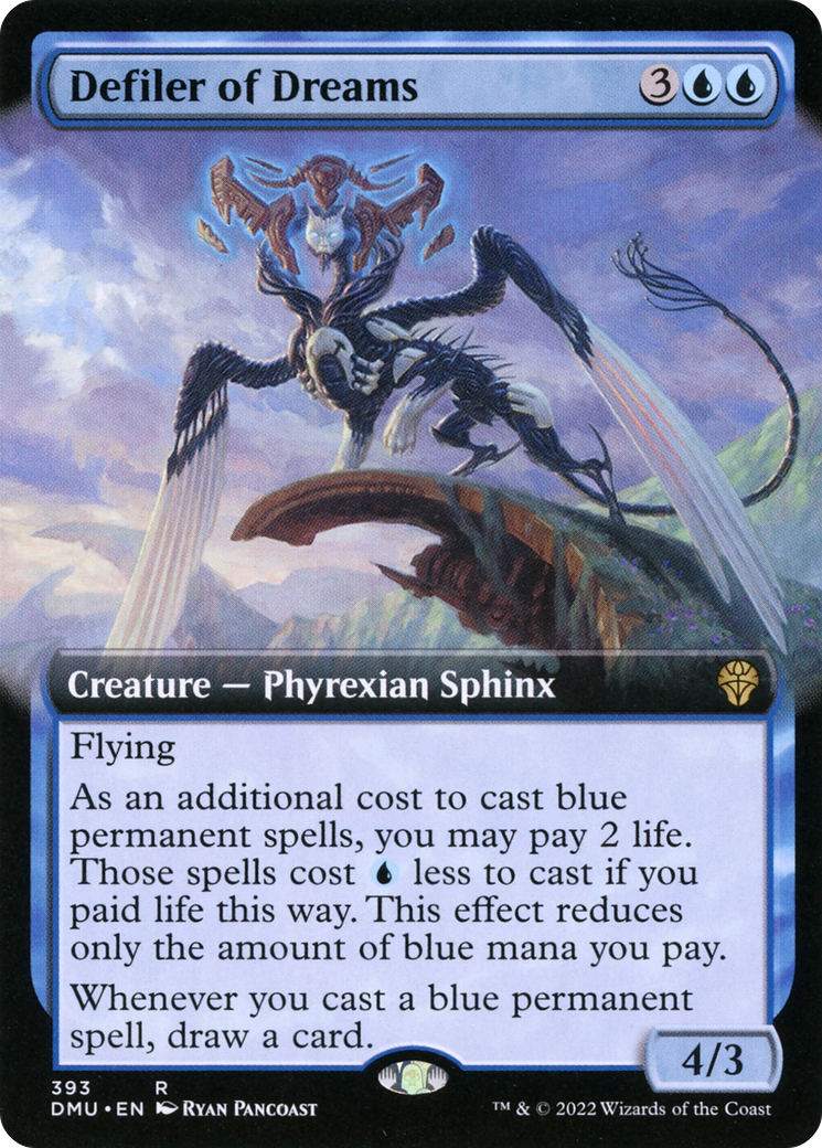 Defiler of Dreams (Extended Art) (393) Foil - Dominaria United