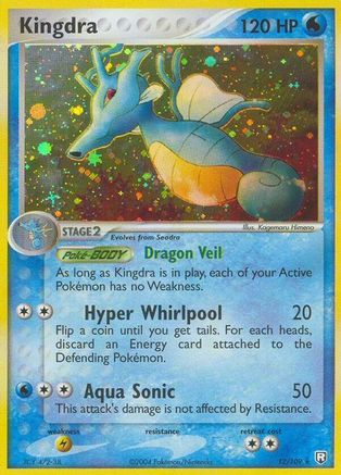 Kingdra (12) Reverse Holofoil - Team Rocket Returns