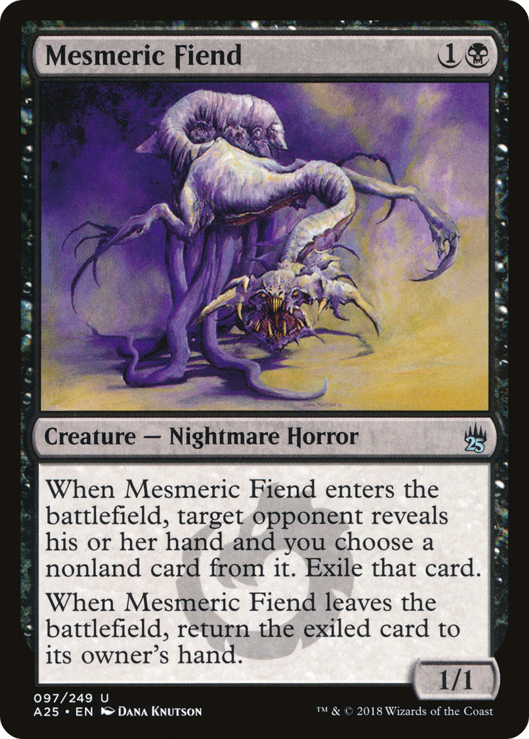 Mesmeric Fiend (097) Foil - Masters 25