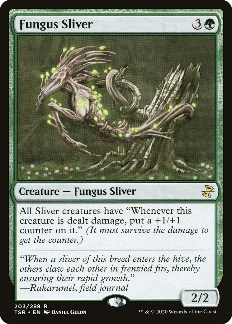 Fungus Sliver (203) Foil - Time Spiral Remastered