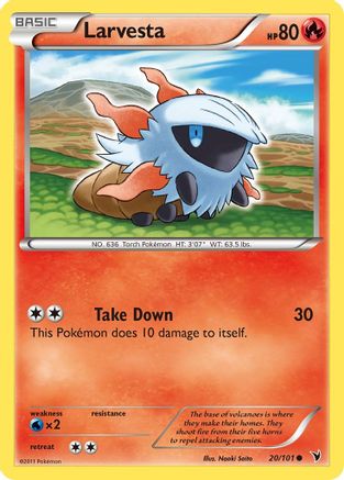 Larvesta (20) - Noble Victories