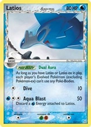 Latios - 012/110 (Delta Species) (12) Reverse Holofoil - Holon Phantoms