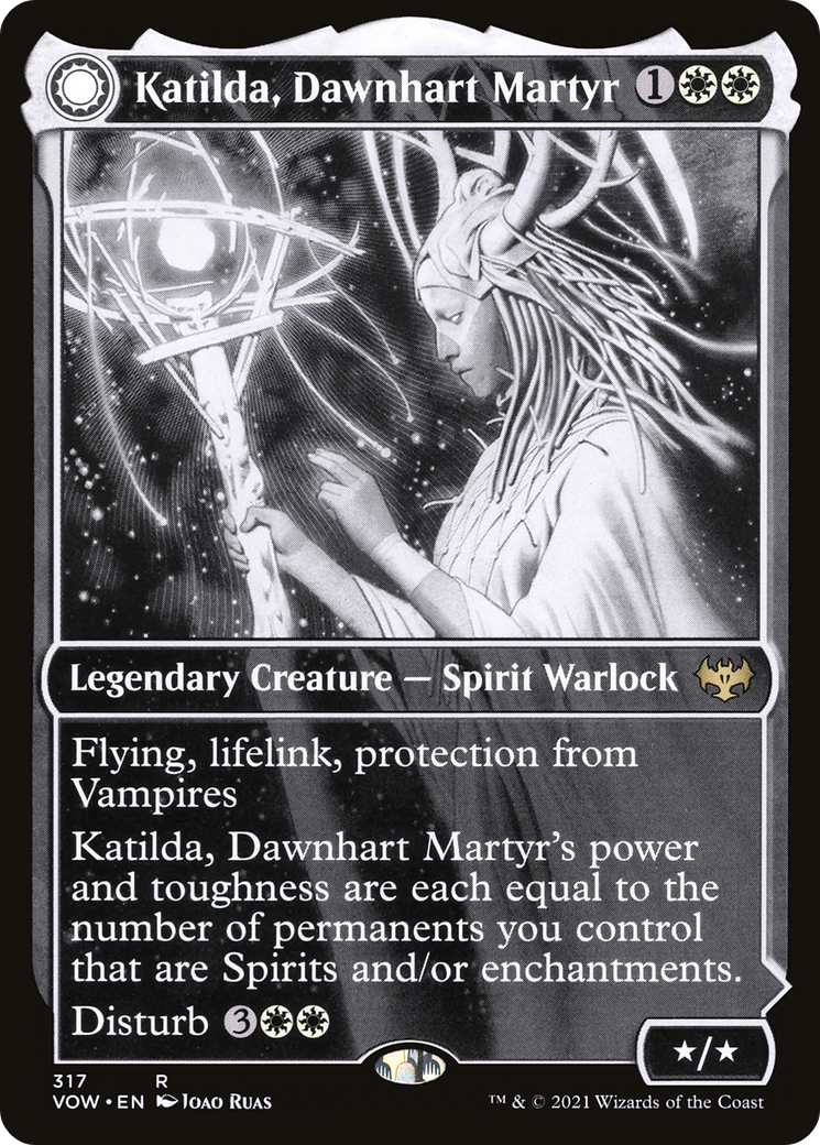 Katilda, Dawnhart Martyr (Showcase) (317) - Innistrad: Crimson Vow