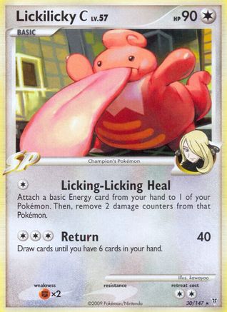 Lickilicky C (30) Reverse Holofoil - Supreme Victors