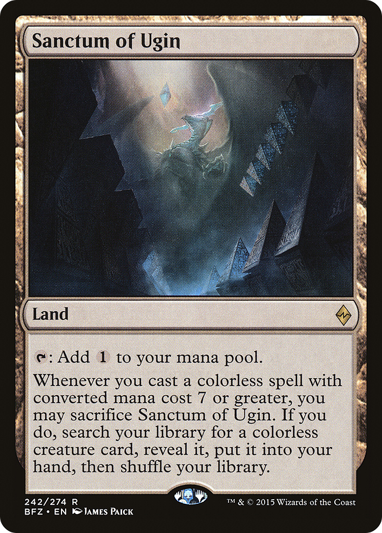 Sanctum of Ugin (242) Foil - Battle for Zendikar