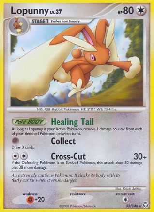 Lopunny (33) Reverse Holofoil - Legends Awakened