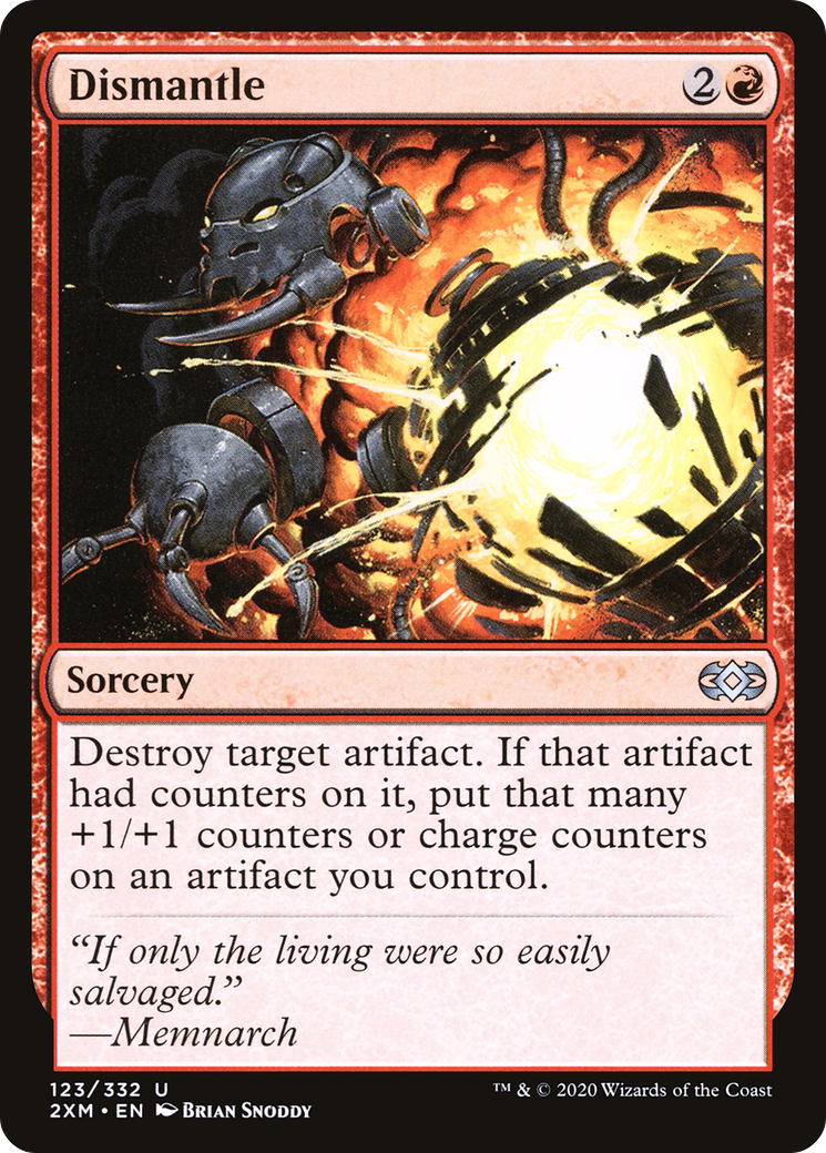 Dismantle (123) Foil - Double Masters