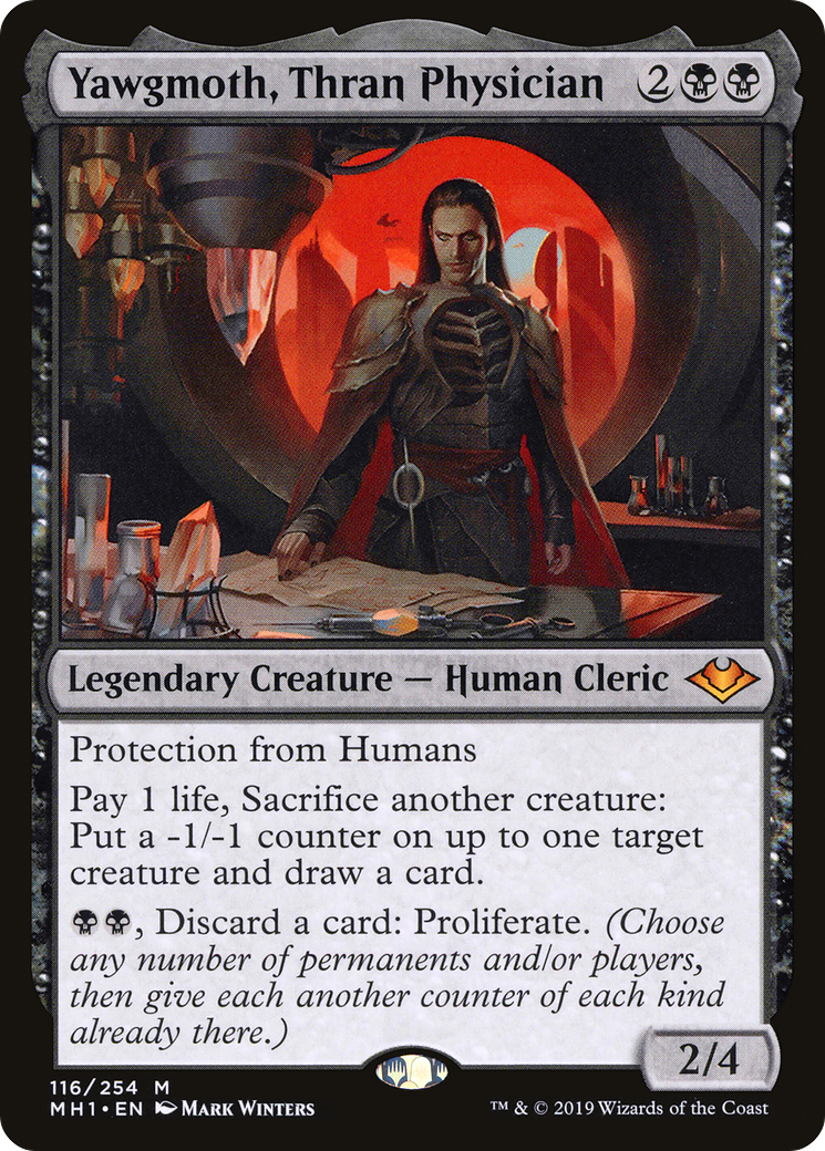 Yawgmoth, Thran Physician (116) Foil - Modern Horizons
