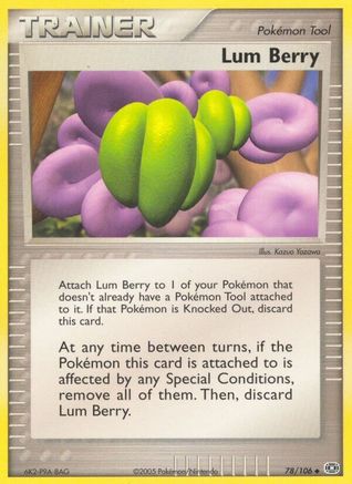 Lum Berry (78) Reverse Holofoil - Emerald