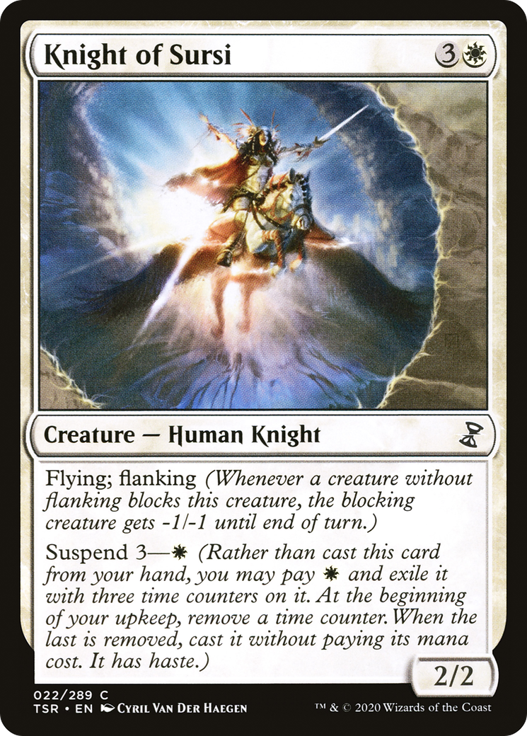 Knight of Sursi (022) Foil - Time Spiral Remastered