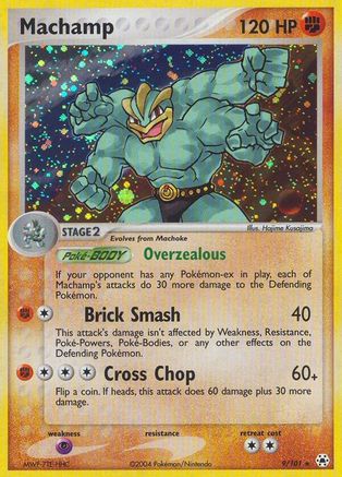 Machamp (9) Reverse Holofoil - Hidden Legends