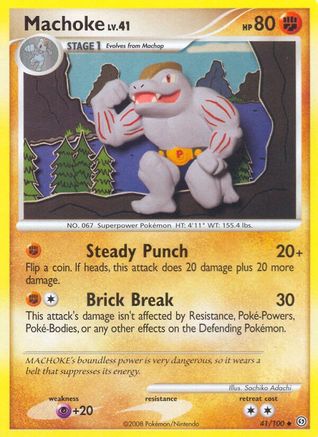 Machoke (41) Reverse Holofoil - Stormfront