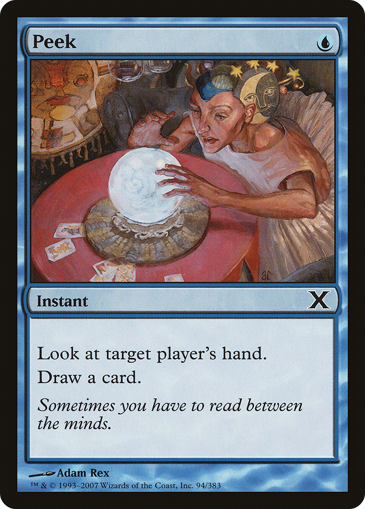 Peek (094) Foil - Tenth Edition
