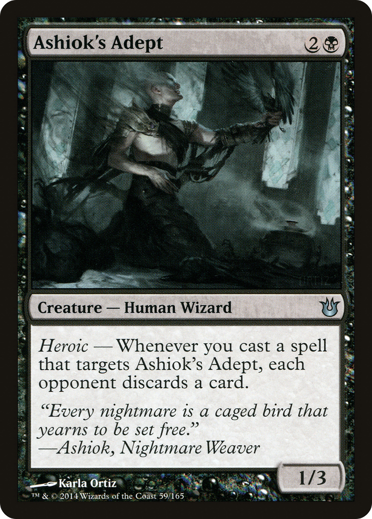 Ashiok's Adept (059) Foil - Born of the Gods