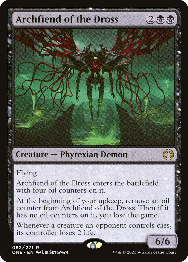 Archfiend of the Dross (082) - Phyrexia: All Will Be One