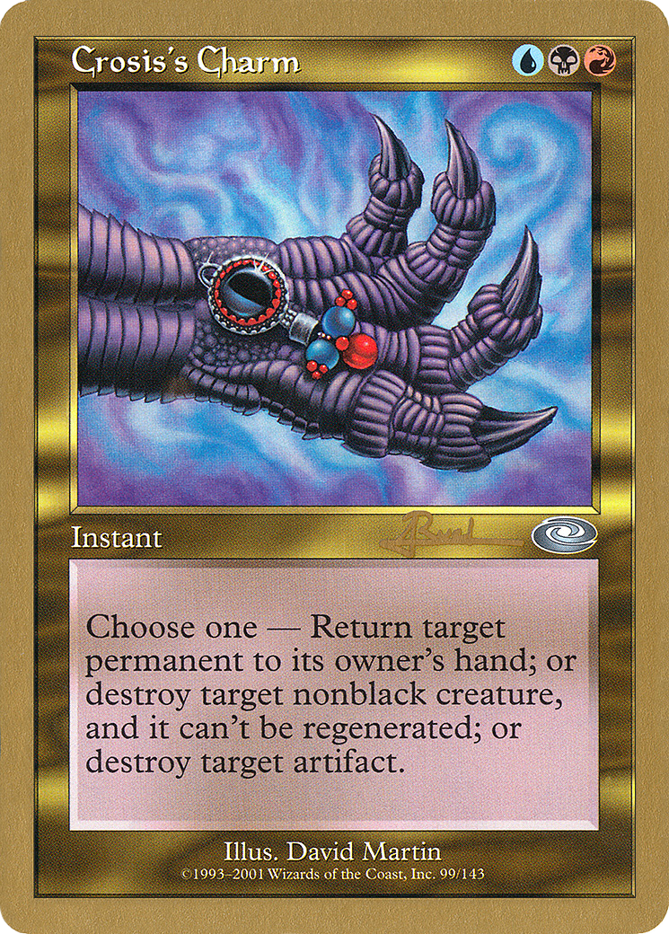 Crosis's Charm (Retro) (ar99) - World Championship Decks 2001
