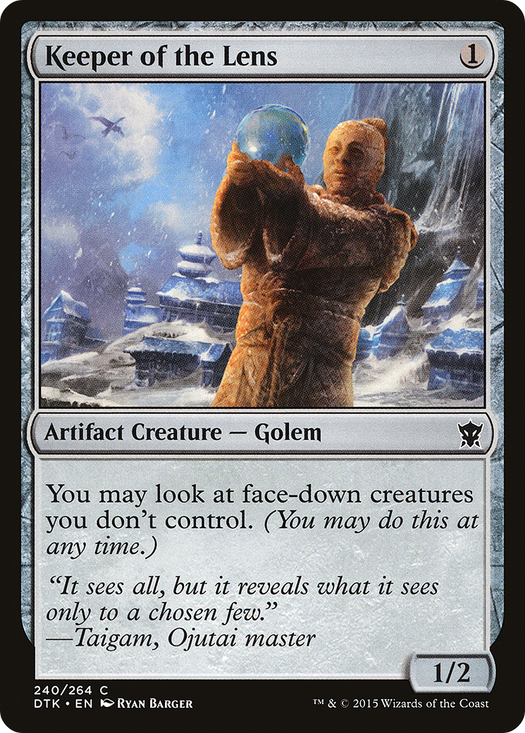 Keeper of the Lens (240) Foil - Dragons of Tarkir
