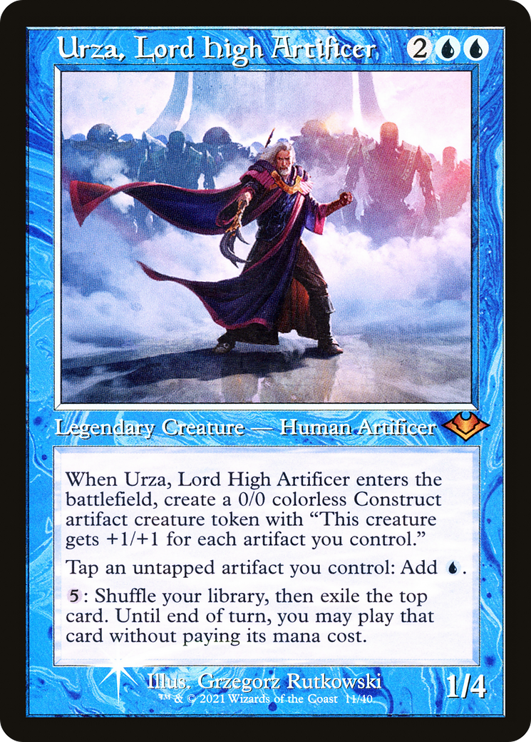 Urza, Lord High Artificer (Retro) (011) Foil - Modern Horizons 1 Timeshifts