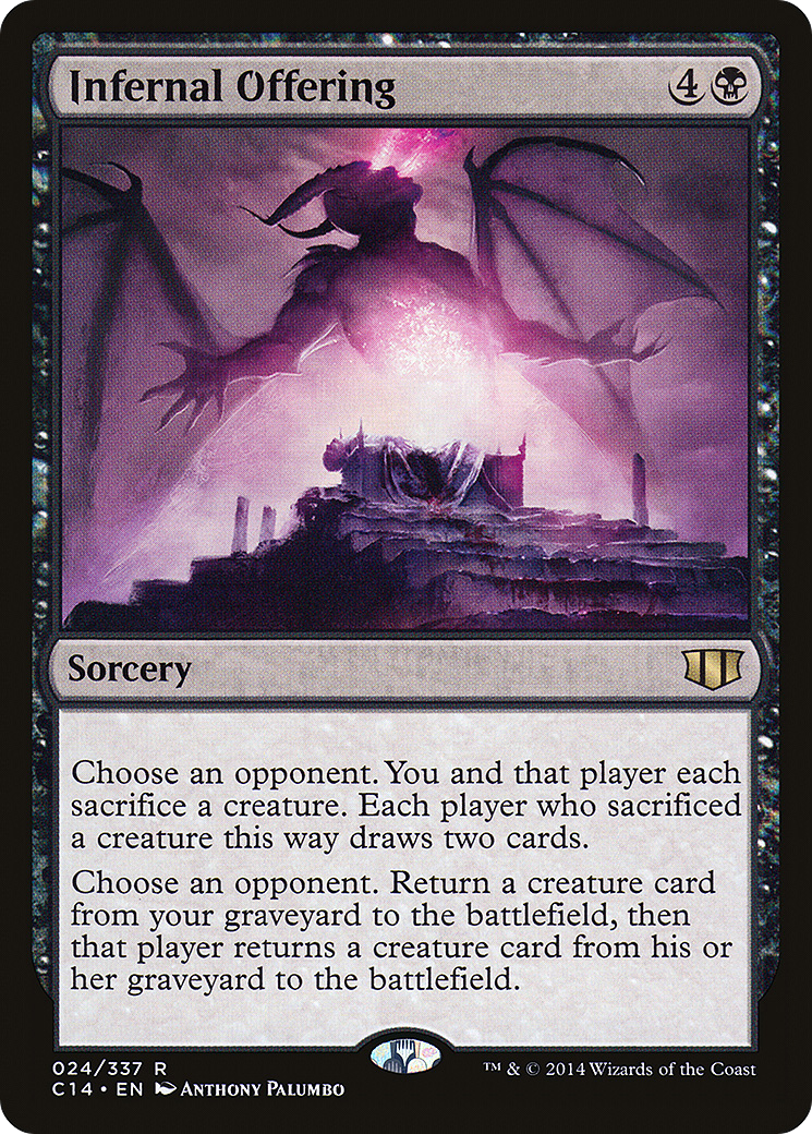 Infernal Offering (024) - Commander 2014