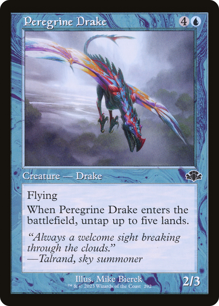Peregrine Drake (Retro) (292) - Dominaria Remastered