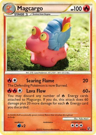 Magcargo (6) Reverse Holofoil - Undaunted