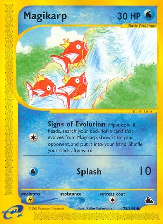 Magikarp (75) Reverse Holofoil - Skyridge