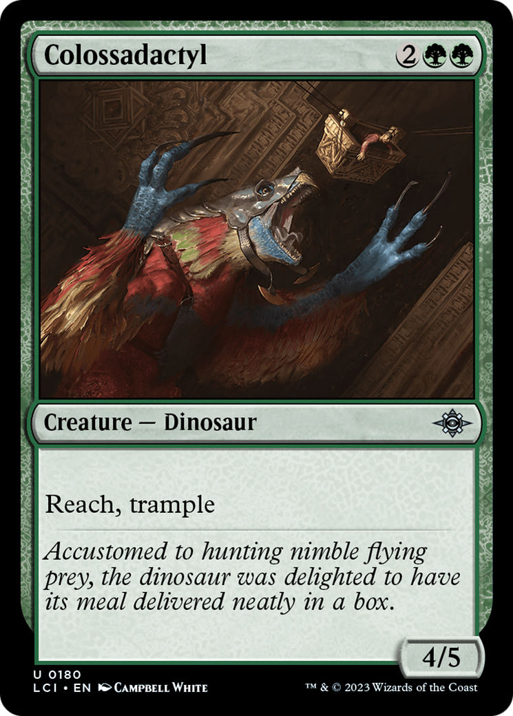 Colossadactyl (180) Foil - The Lost Caverns of Ixalan