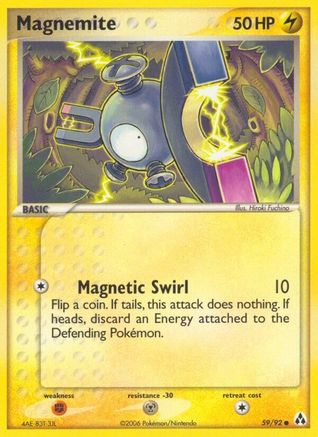 Magnemite (59) Reverse Holofoil - Legend Maker