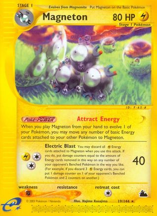 Magneton (19) (19) Reverse Holofoil - Skyridge