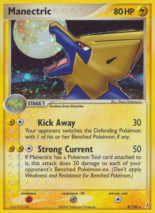 Manectric (8) Reverse Holofoil - Crystal Guardians